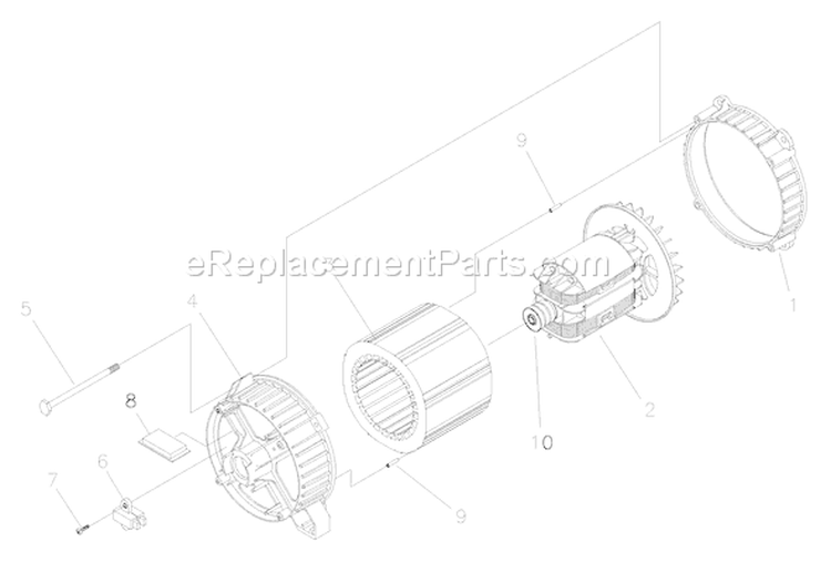 Page A Diagram and Parts List for 030247-1  Briggs and Stratton Generator